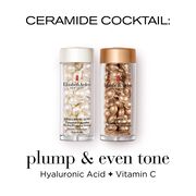 Plump with Hyaluronic Acid and brighten with vitamin c